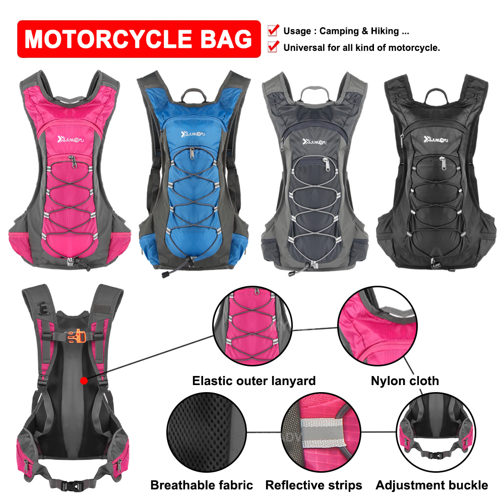 Cycling Commute Backpack - Motorcycle Backpack Travel Storage Rucksack Camping