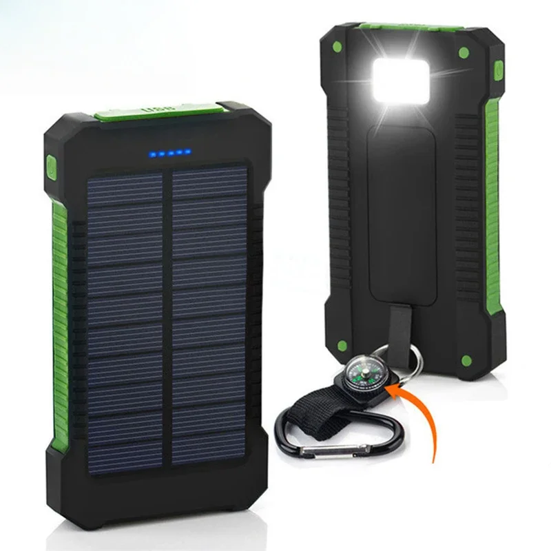 20000mAh Portable Solar Power  - Usb Charger Dynamo 评论和价格