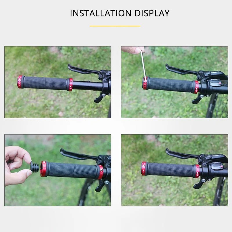 MTB Bicycle Handlebar Grip Rub - Commuter Bike Lock 评论和价格