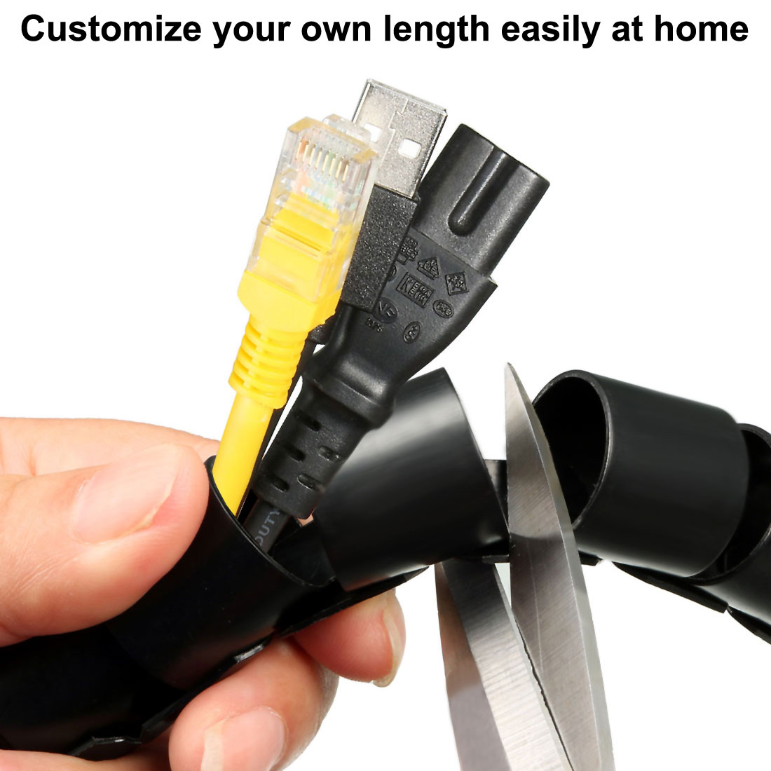 Flexible Spiral Cable Organize - Cable Lock Flexible 评论和价格