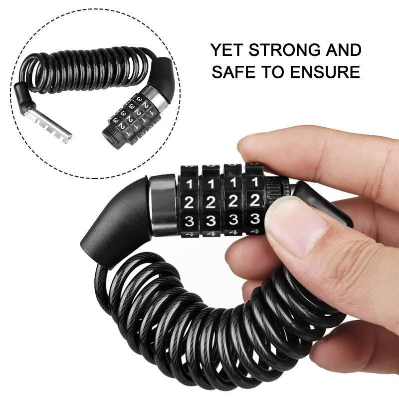 D1 Motorcycle Bicycle Anti-The - Chain Lock Combination 评论和价格