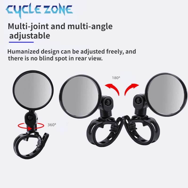 2PCS Bicycle Rearview Mirror 3 - Cycling Zones 评论和价格