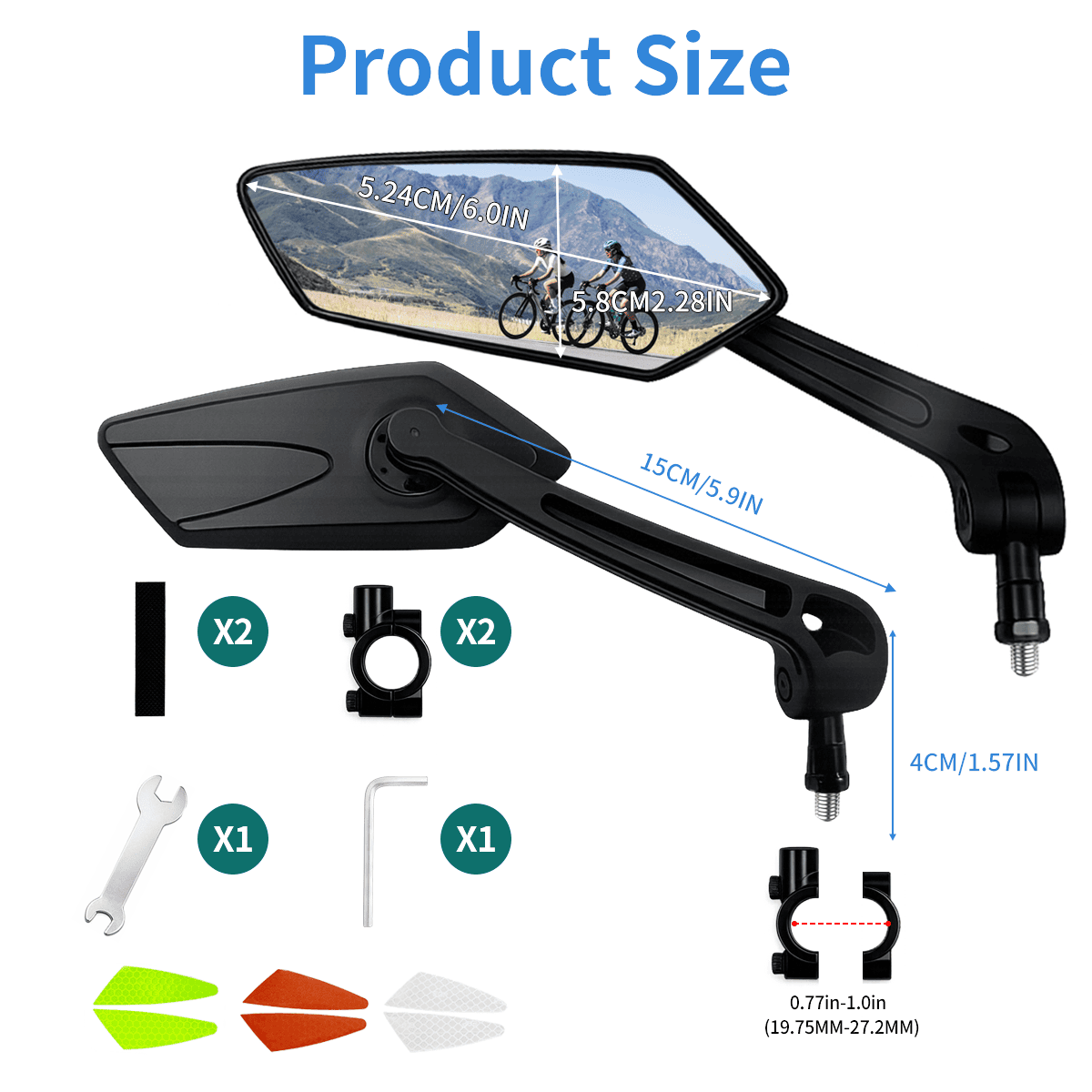 1 Pair Adjustable Handlebar Bi - Cycling Zones 评论和价格