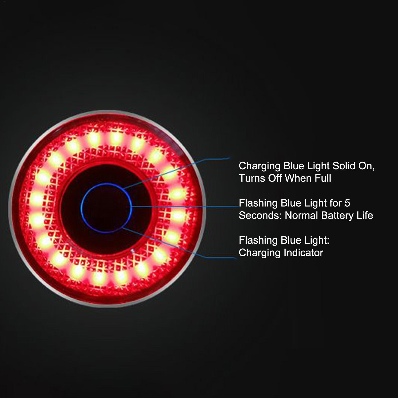 Bike Rear Light Smart Bike Bac - Commuting With Road Bike 评论和价格