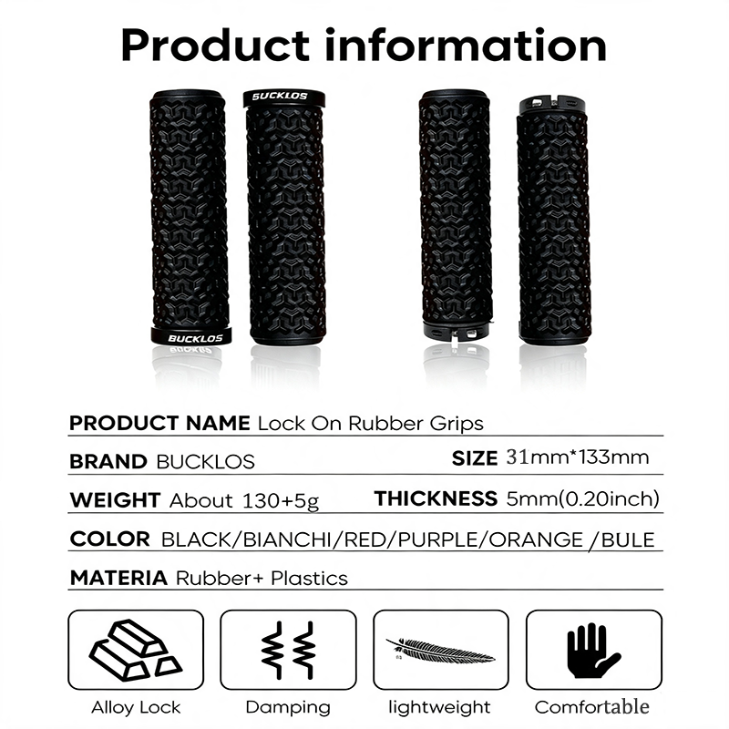 BUCKLOS Road Mountain Bike Gri - Commuter Bike Lock 评论和价格