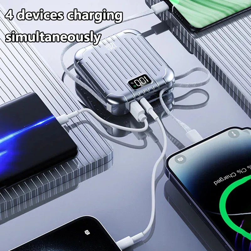50000mAh Mini Compact Convenie - Usb Charger Dynamo 评论和价格