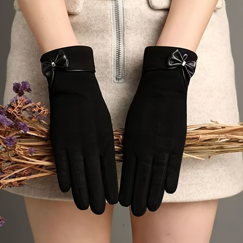Winter Women's Bow Touch Scree - Cycling Commute Essentials 评论和价格