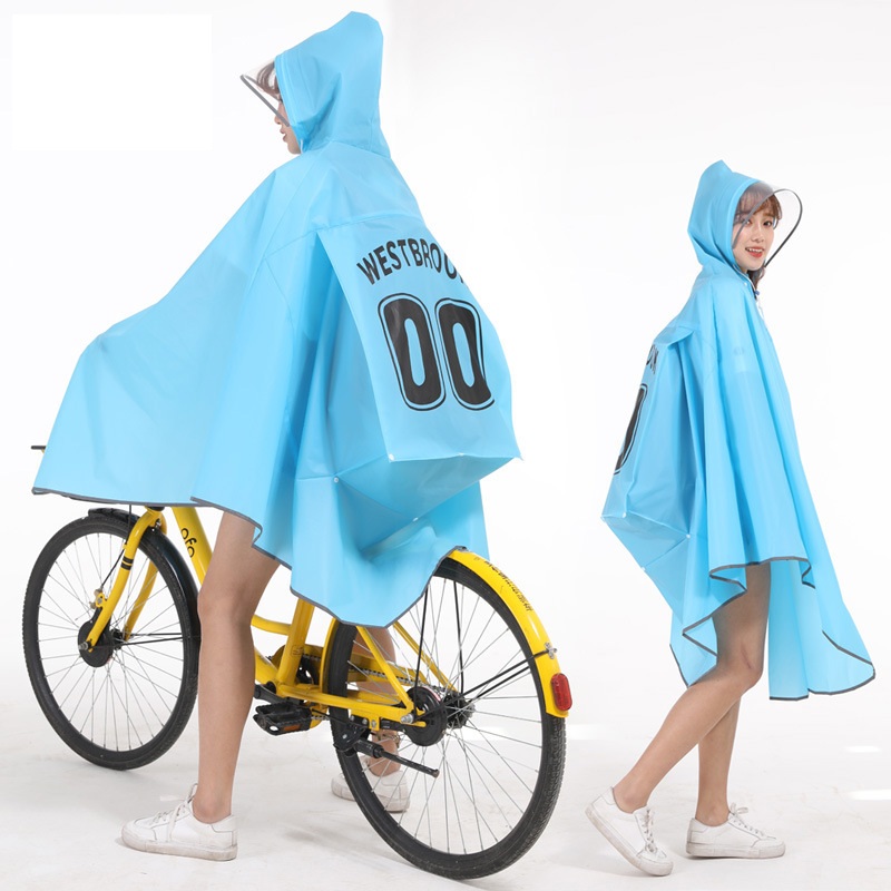 Cycling Raincoat Adult Unisex  - Cycling Commute In Rain 评论和价格