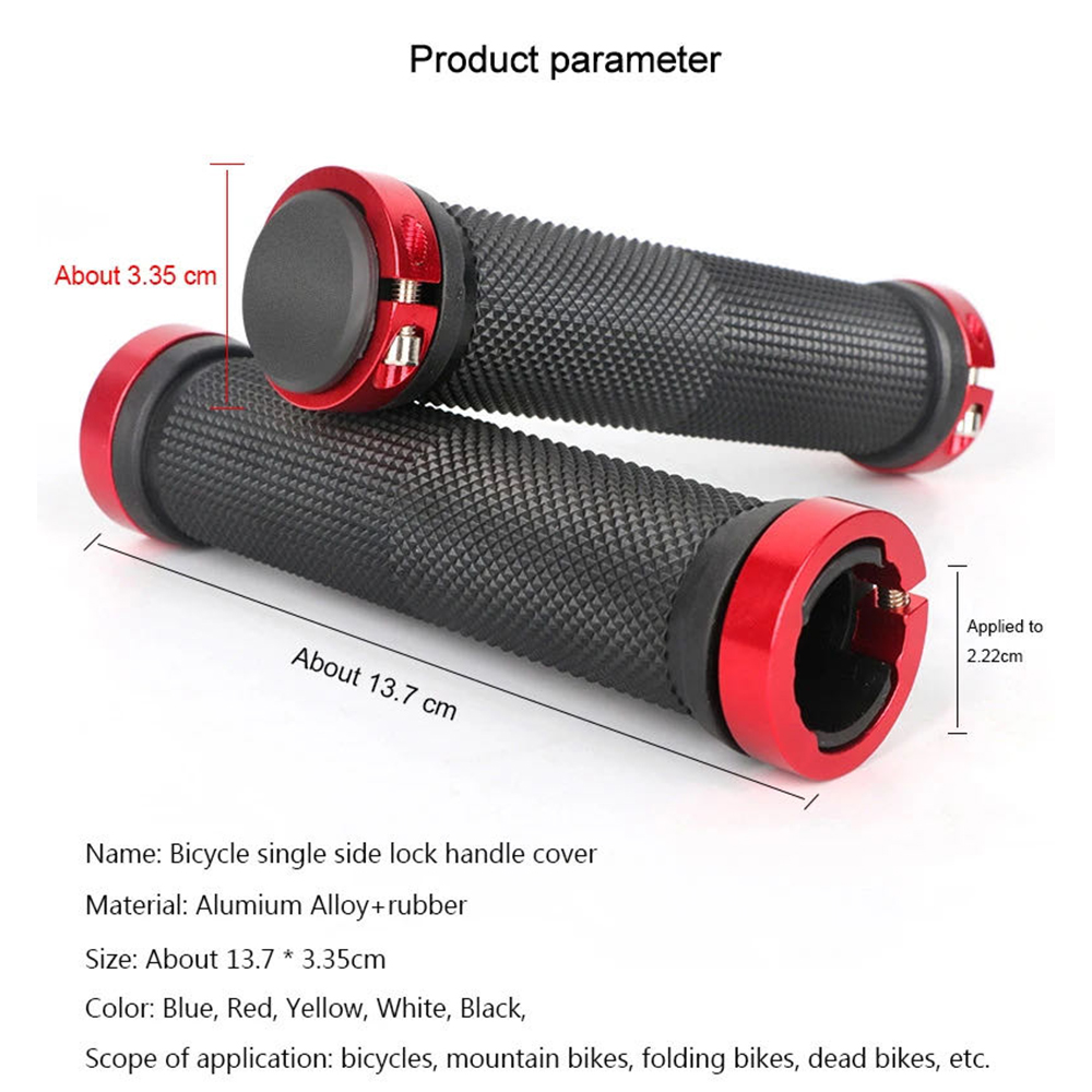 Bicycle Rubber Grips MTB Alloy - Commuter Bike Lock 评论和价格