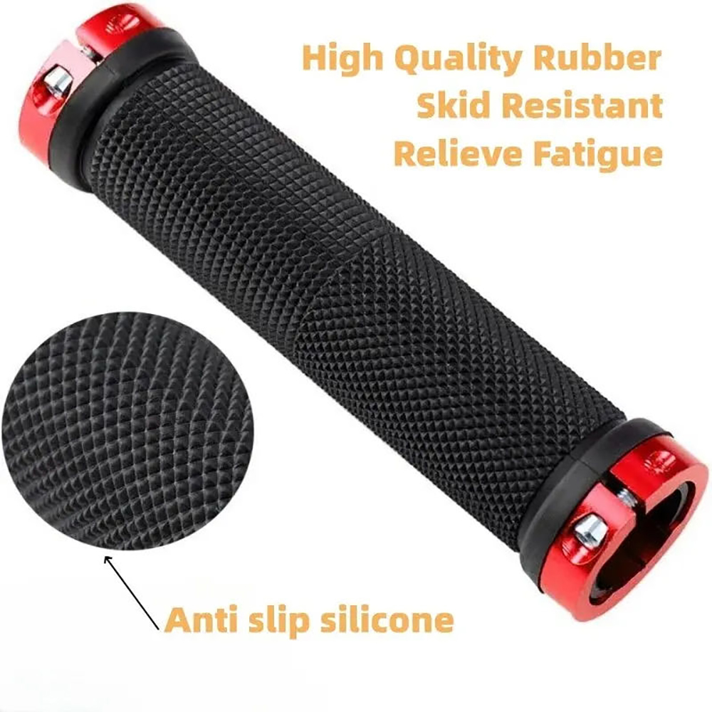Bicycle Rubber Grips MTB Alloy - Commuter Bike Lock 评论和价格
