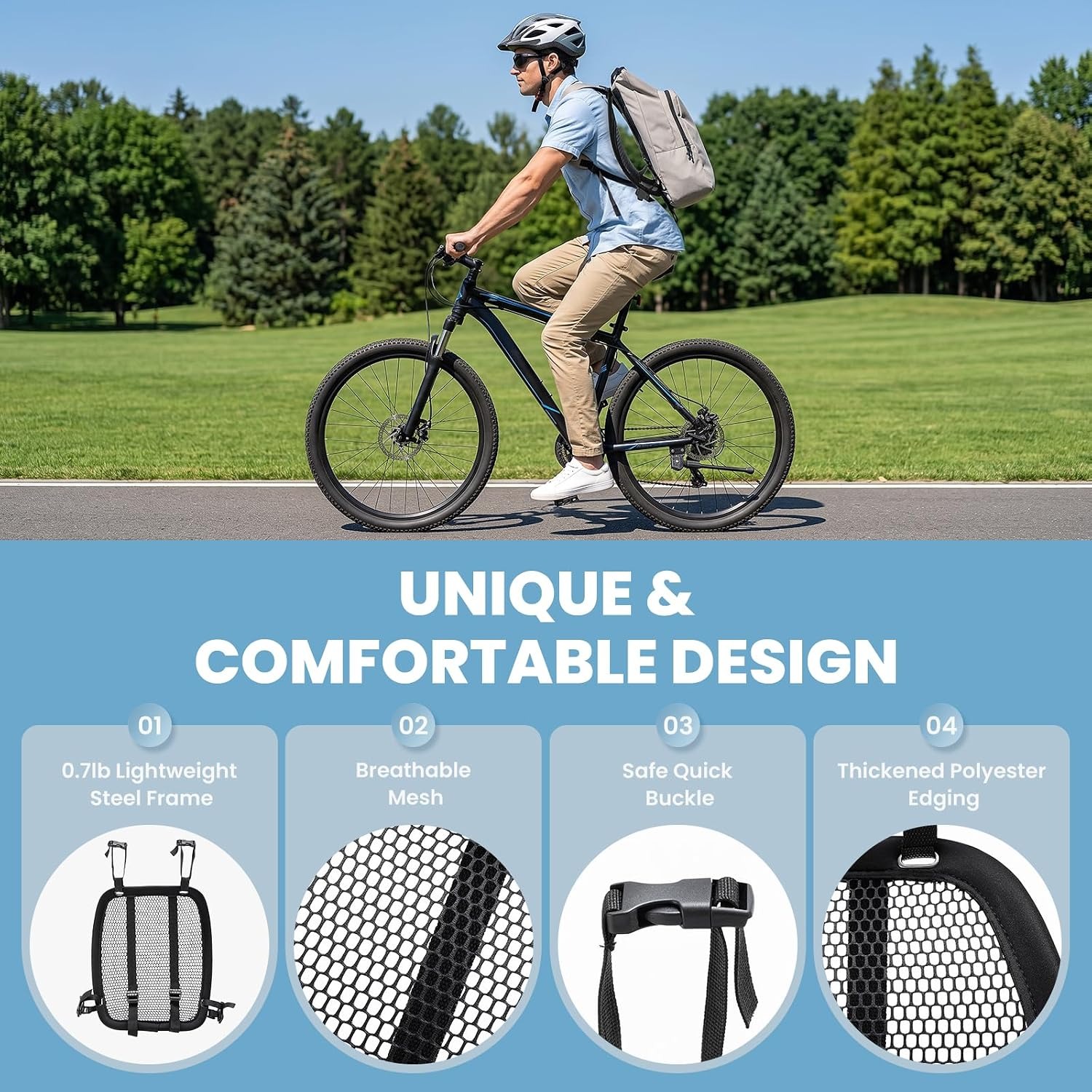 Lightweight Ventilation Backpa - Cycling Commute Backpack 评论和价格