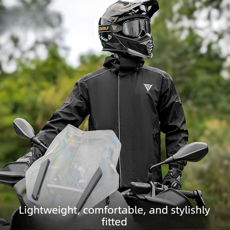 Motorcycle Rain Suit Waterproo - Cycling Commute In Rain 评论和价格