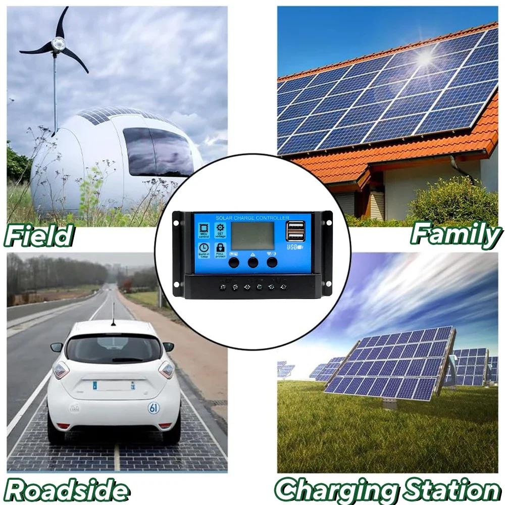 1000W Solar Panel Kit,12V Sola - Usb Charger Dynamo 评论和价格
