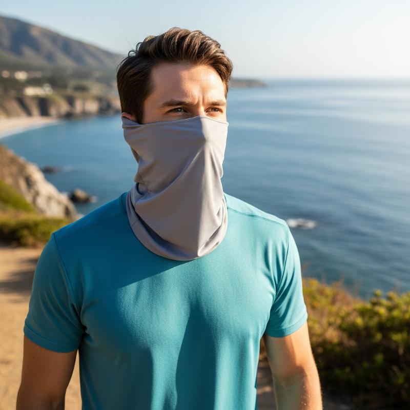 Ice Silk Face Cover with Neck  - Cycling To Work 评论和价格