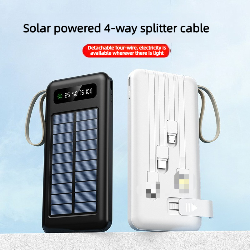 10000/20000mAh Outdoor Solar L - Usb Charger Dynamo 评论和价格