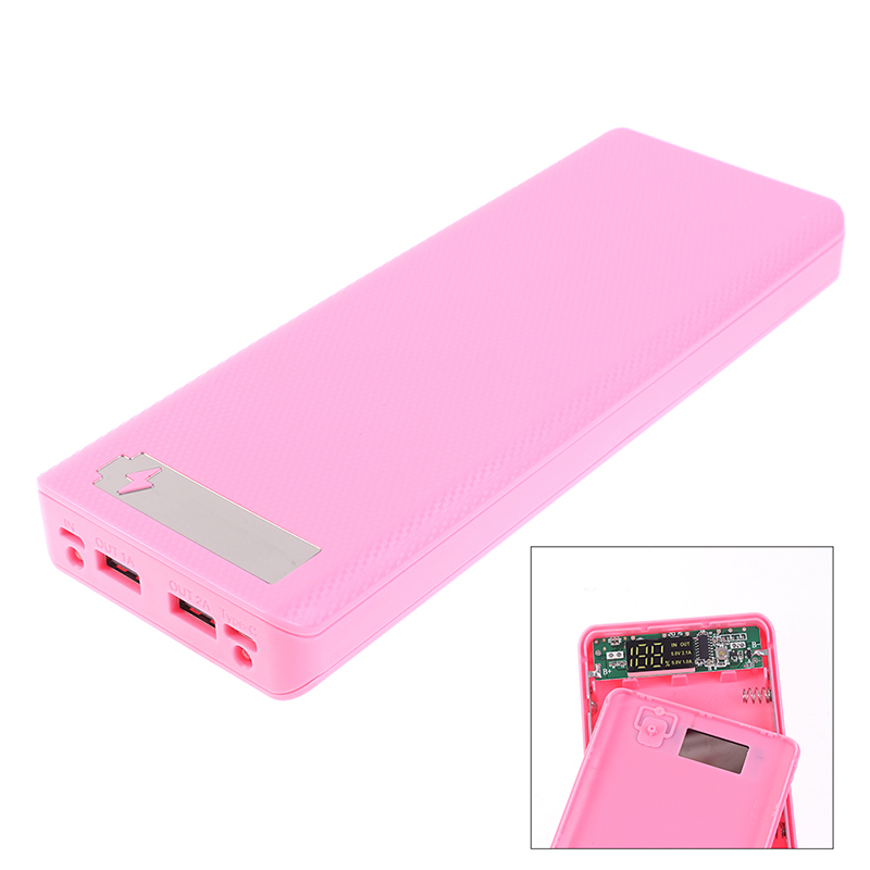 5x18650 Powerbank Portable Pov - Usb Charger Dynamo 评论和价格