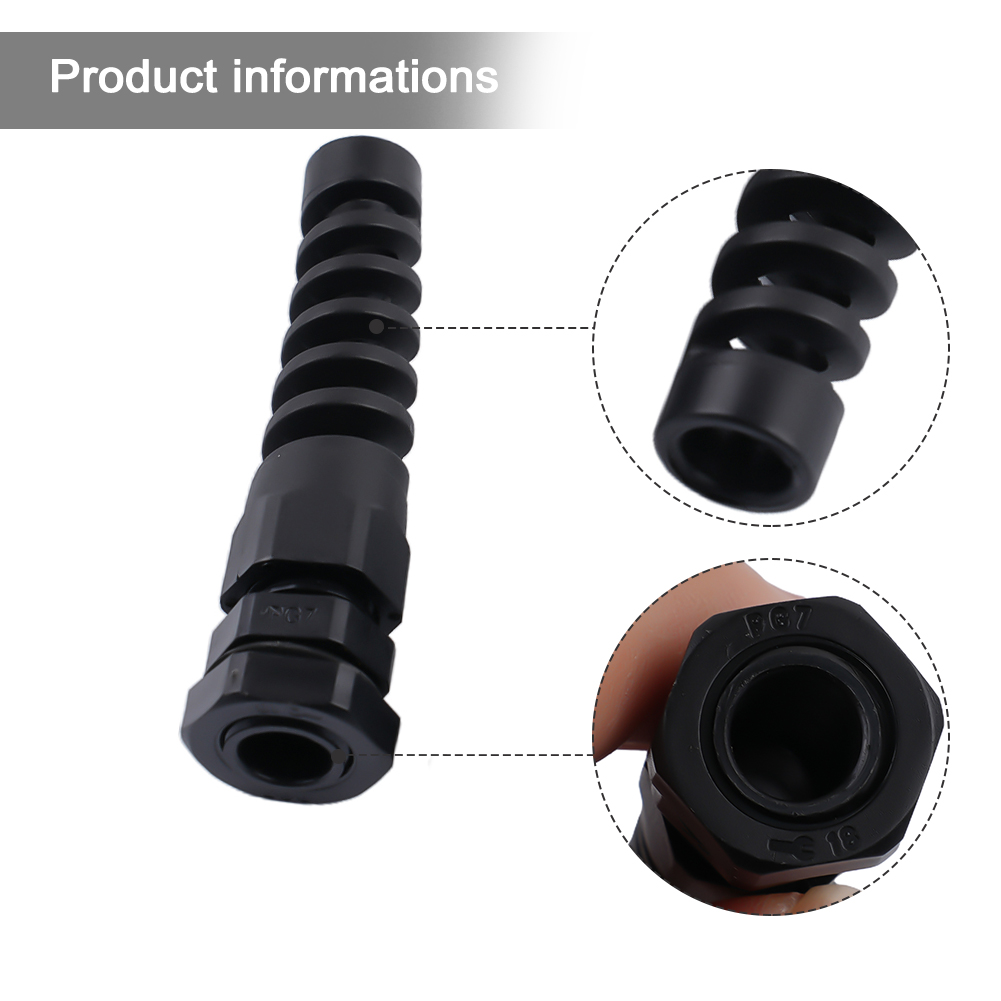 5pc PG7/PG9 M16/PG11 Soft Thre - Cable Lock Flexible 评论和价格
